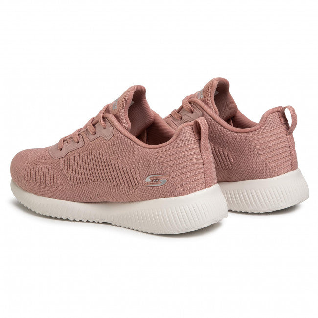 Womens Wide Fit Skechers Bobs Tough Talk-32504 Trainers - Blush in Blush - Image 6