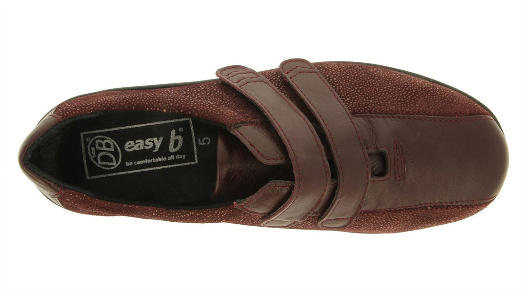 Womens Wide Fit DB Europe Shoes in Black - Image 15