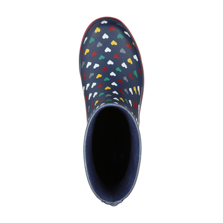 Women's Wide Fit Skechers 113378 Bobs Rain Check Love Splash Trainers in Navy/Multi - Image 1