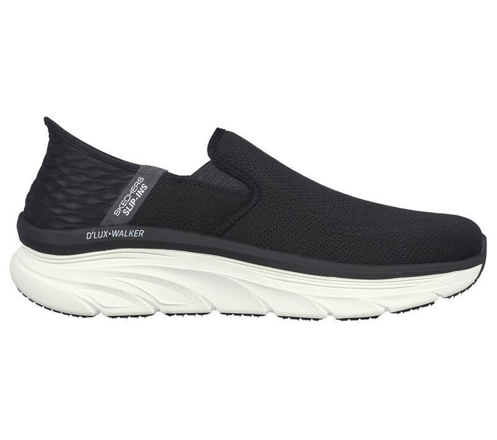 Men's Wide Fit Skechers 232455 Slip-ins RF D'Lux Walker Trainers in Black - Image 1