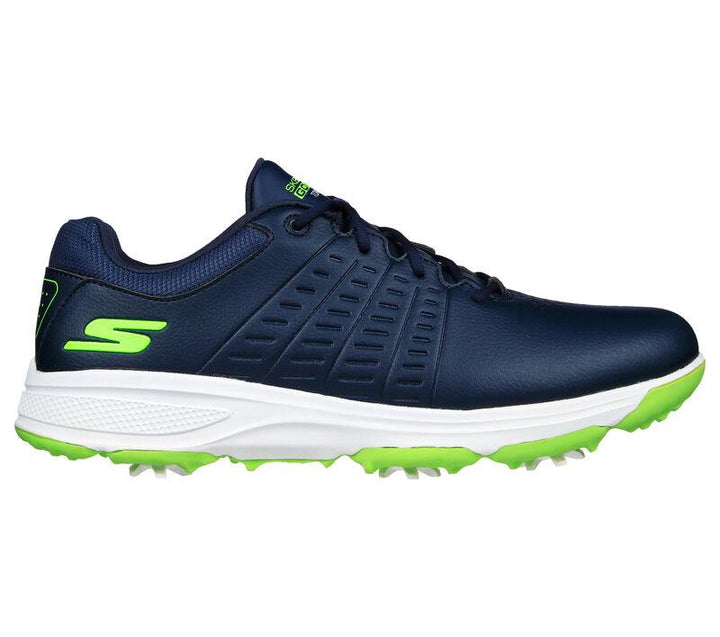 Men's Wide Fit Skechers 214027 Go Golf Torque 2 Trainers in Black/Grey - Image 1