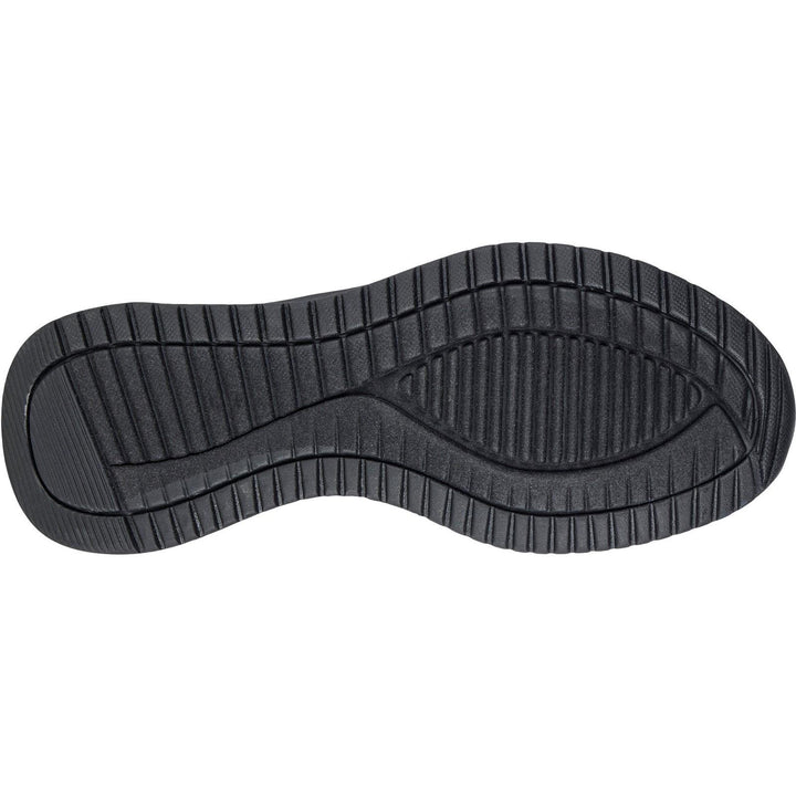 Women's Wide Fit Skechers 117740 Slip-ins Bobs Squad 4 Key Look Trainers in Black - Image 1