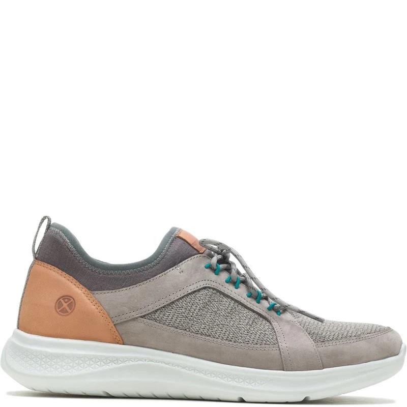 Men's Wide Fit Hush Puppies Elevate Trainers in Navy - Image 7