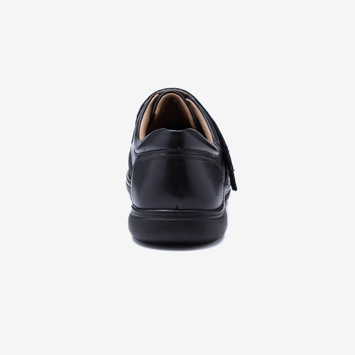 Mens Wide Fit Tredd Well Samuel Shoes in Black - Image 1