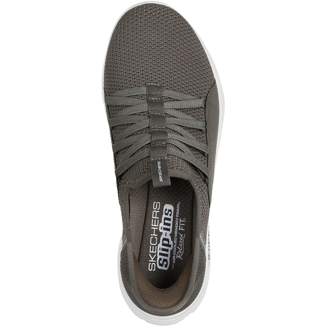 Women's Relaxed Fit Skechers 150353 Sport Ballet Chic Trainers in Black - Image 8