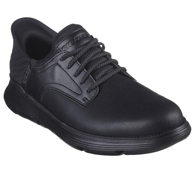 Men's Wide Fit Skechers 205046 Slip-ins Garza Gervin Trainers in Black - Image 3