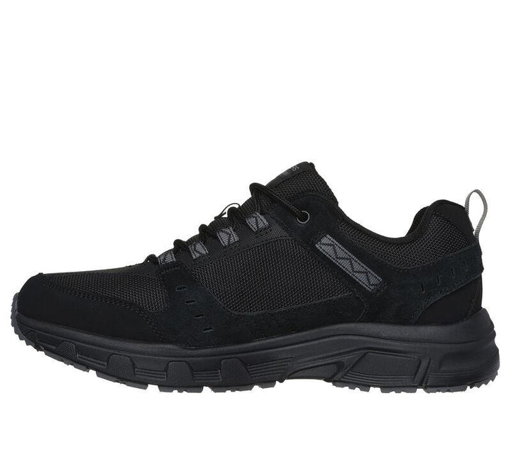 Men's Relaxed Fit Skechers 237386 Oak Canyon 100% Waterproof Trainers in Black - Image 1