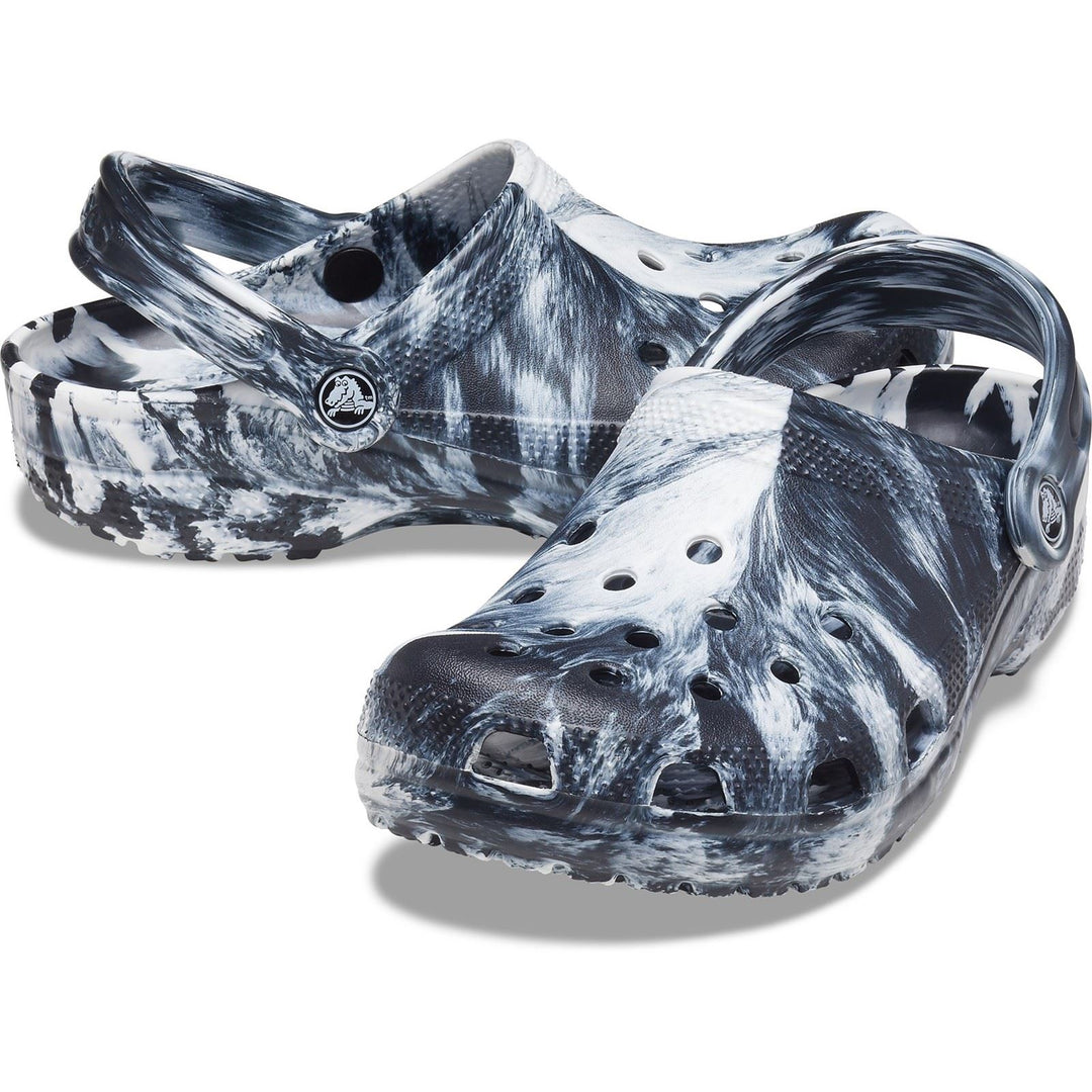 Men's Crocs 206867 Marble Sandals in Dark Clay/Multi - Image 10