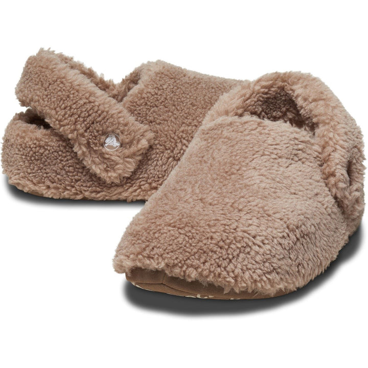 Women's Crocs 209386 Classic Cozzzy Slippers in Black - Image 1