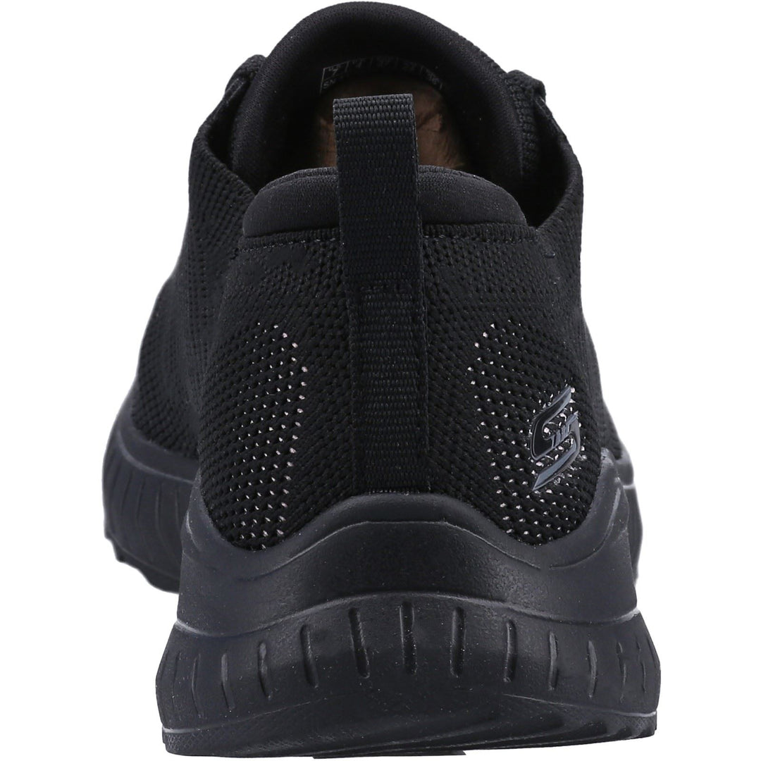 Women's Wide Fit Skechers 117207 Bobs Squad Chaos Renegade Trainers - Black in Black - Image 6