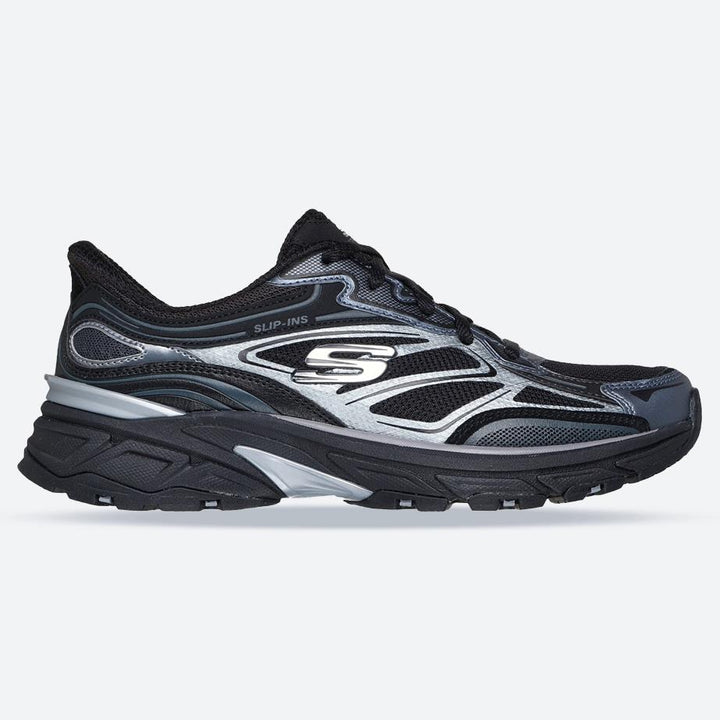 Women's Wide Fit Skechers 150710 Slip-ins Stamina Sport Trainers in Black - Image 1