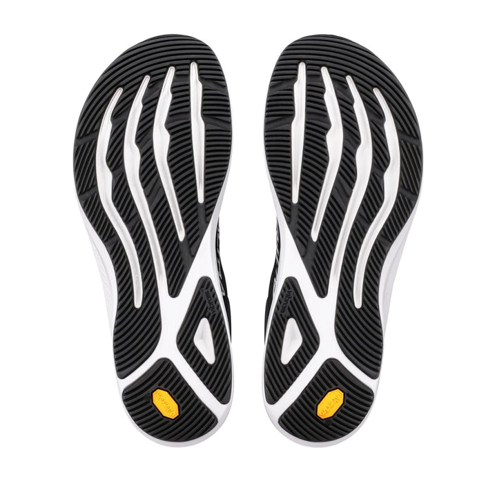 Men's Wide Fit Altra Torin 9 Trail Running Trainers in Black/White/Black - Image 1
