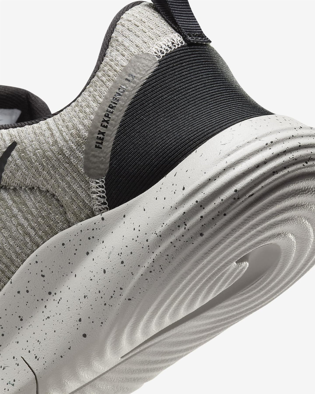 Men's Wide Fit Nike DV0744-001 Flex Experience Run 12 Running Trainers in Ore/Black Flat Pewter - Image 6