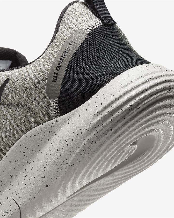 Men's Wide Fit Nike DV0744-001 Flex Experience Run 12 Running Trainers in Ore/Black Flat Pewter - Image 1