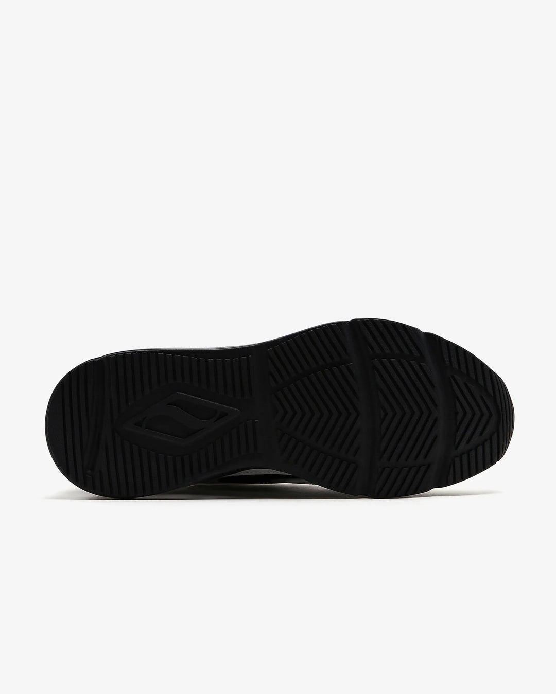 Women's Wide Fit Skechers 177424 Tres Air Uno Street Fl Air Trainers in Black/White - Image 20