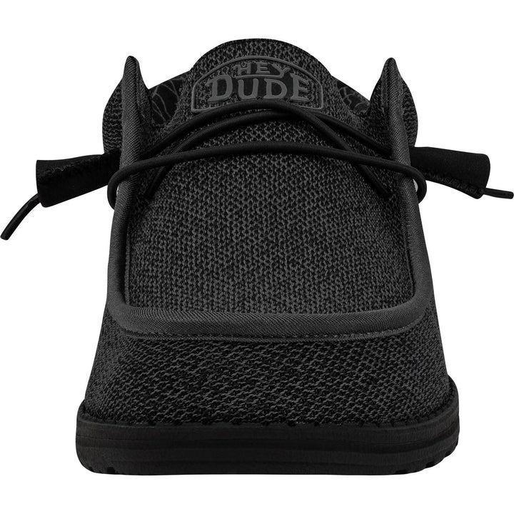 Men's Heydude 40019 Wally Sox Micro Classic Slip On Shoes in Micro Total Black - Image 1