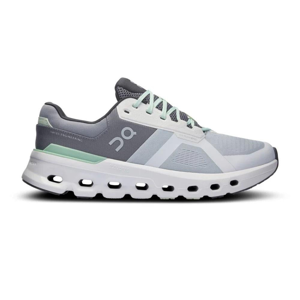 Men's Wide Fit On Cloudrunner 2 Training Shoes - Glacier/Sage in Glacier/Sage - Image 2