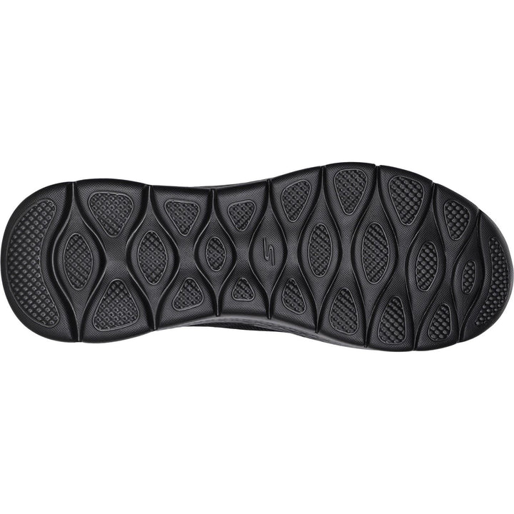Men's Wide Fit Skechers 216491 Slip-ins Go Walk Flex Trainers in Black - Image 1
