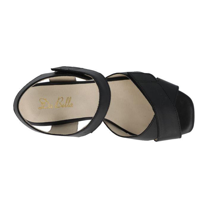 Women's Wide Fit DB Simpson Sandals in Black - Image 1