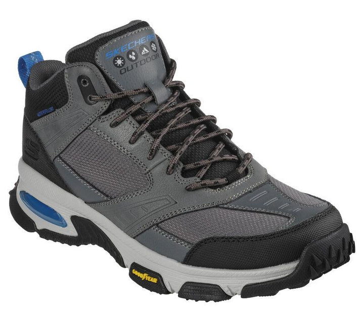 Men's Wide Fit Skechers 237215 Skech Air Envoy Bulldozer Hiking Boots in Brown - Image 1