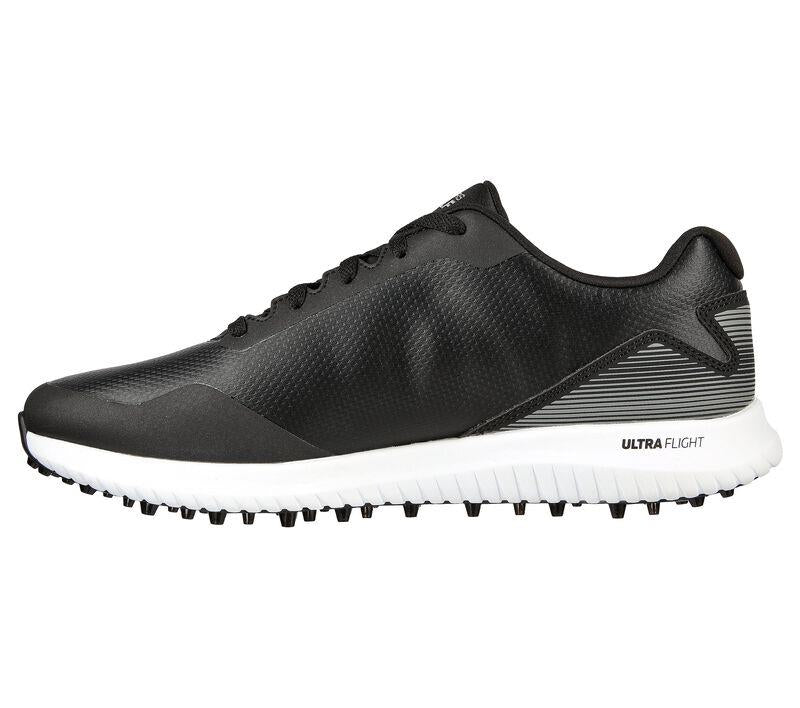 Men's Wide Fit Skechers 214028 Max 2 Golf Trainers in Grey/Red - Image 11