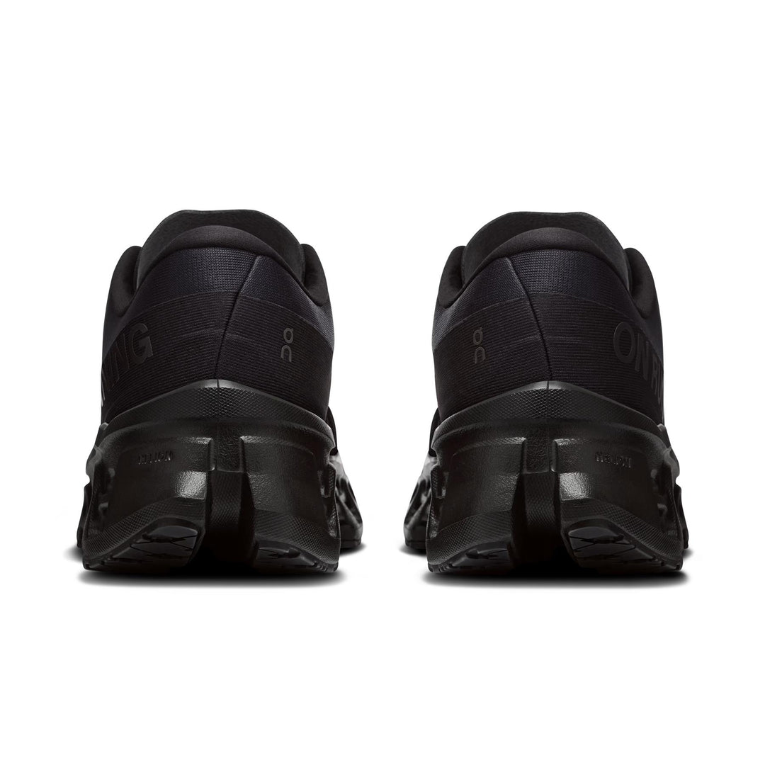 Mens Wide Fit On Cloudmonster 3 Trainers - Black in Black - Image 5