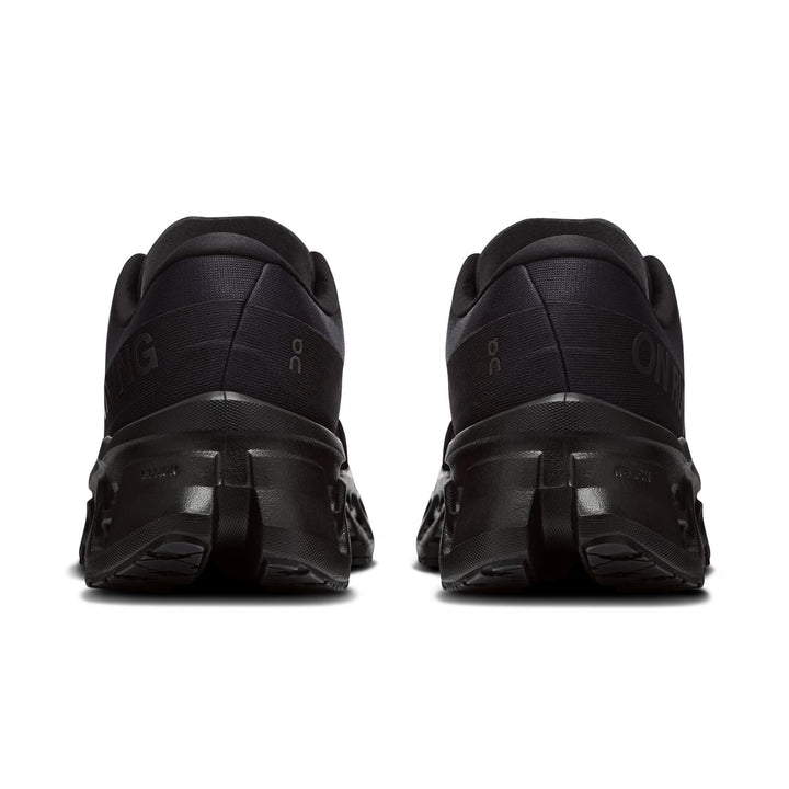 Mens Wide Fit On Cloudmonster 3 Trainers - Black in Black - Image 1