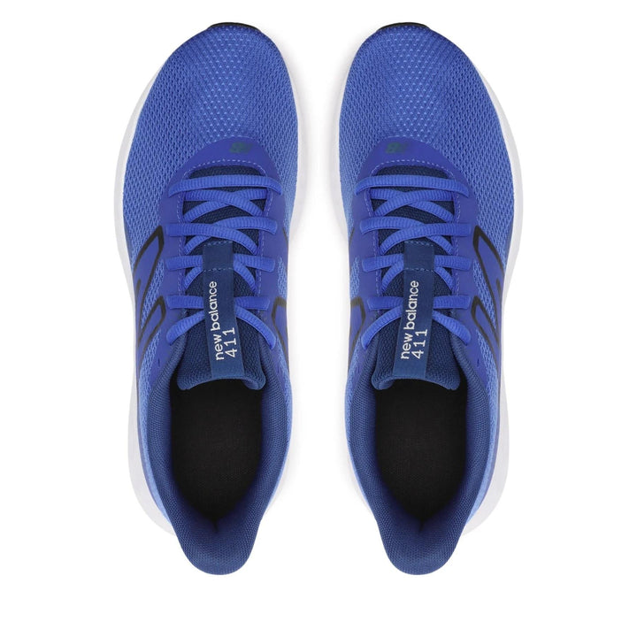 Women's Wide Fit New Balance Dynasoft M411CR3 Running Trainers in Blue - Image 1