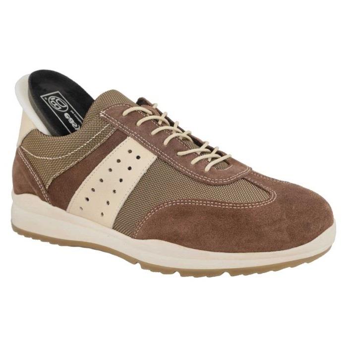 Men's Wide Fit DB Sequoia Trainers in Black Suede / Leather / Textile - Image 1