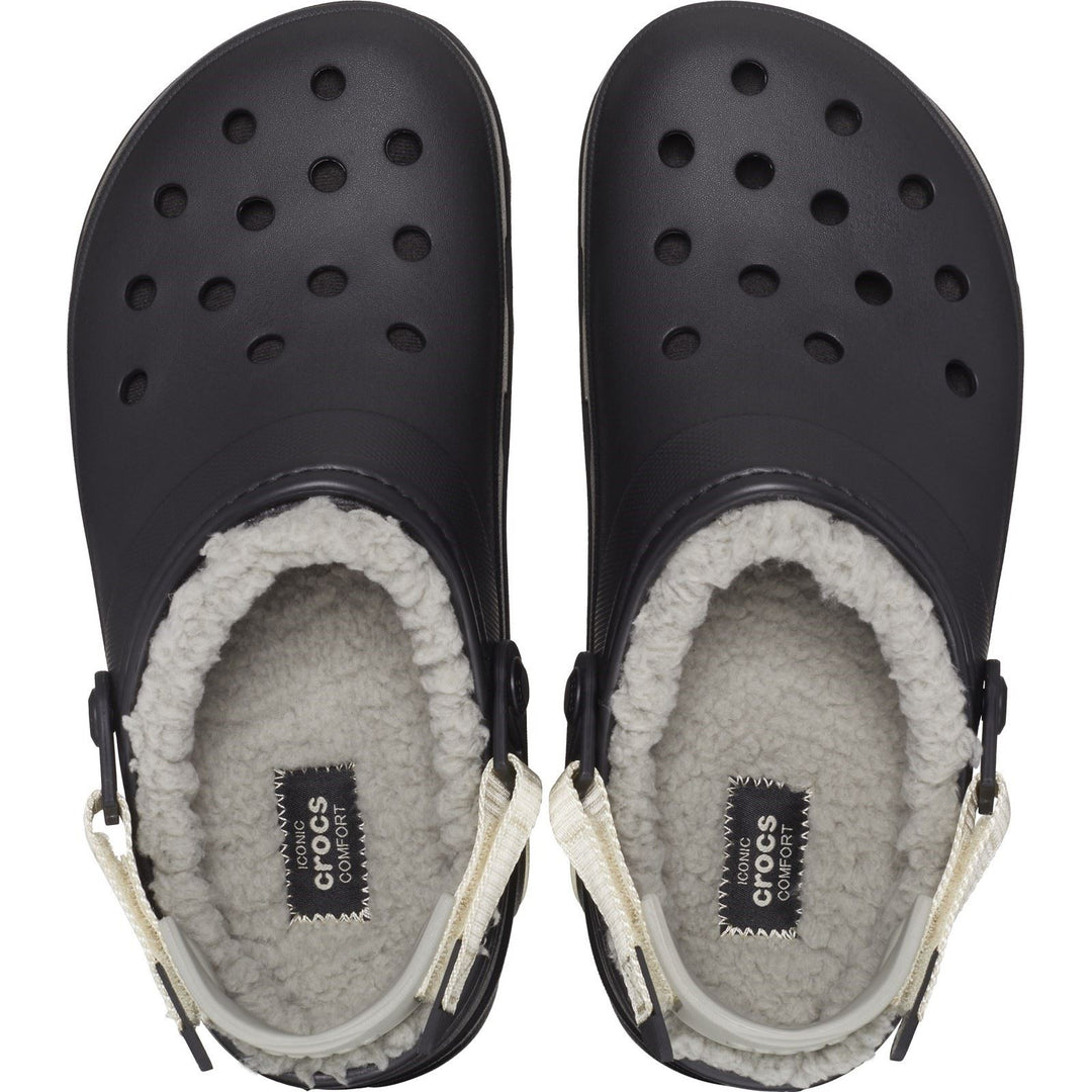 Men's Crocs 207936 All Terrain Lined Clog Sandals in Black - Image 5