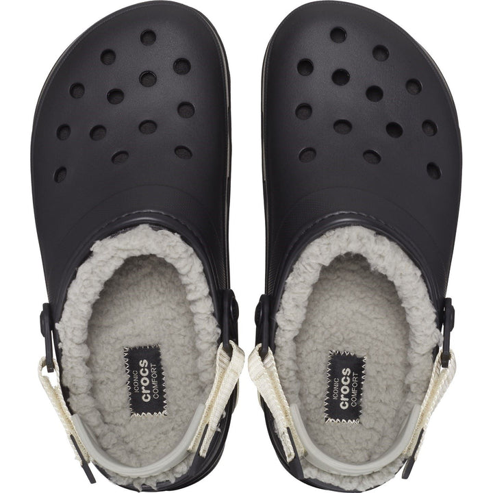 Men's Crocs 207936 All Terrain Lined Clog Sandals in Black - Image 1