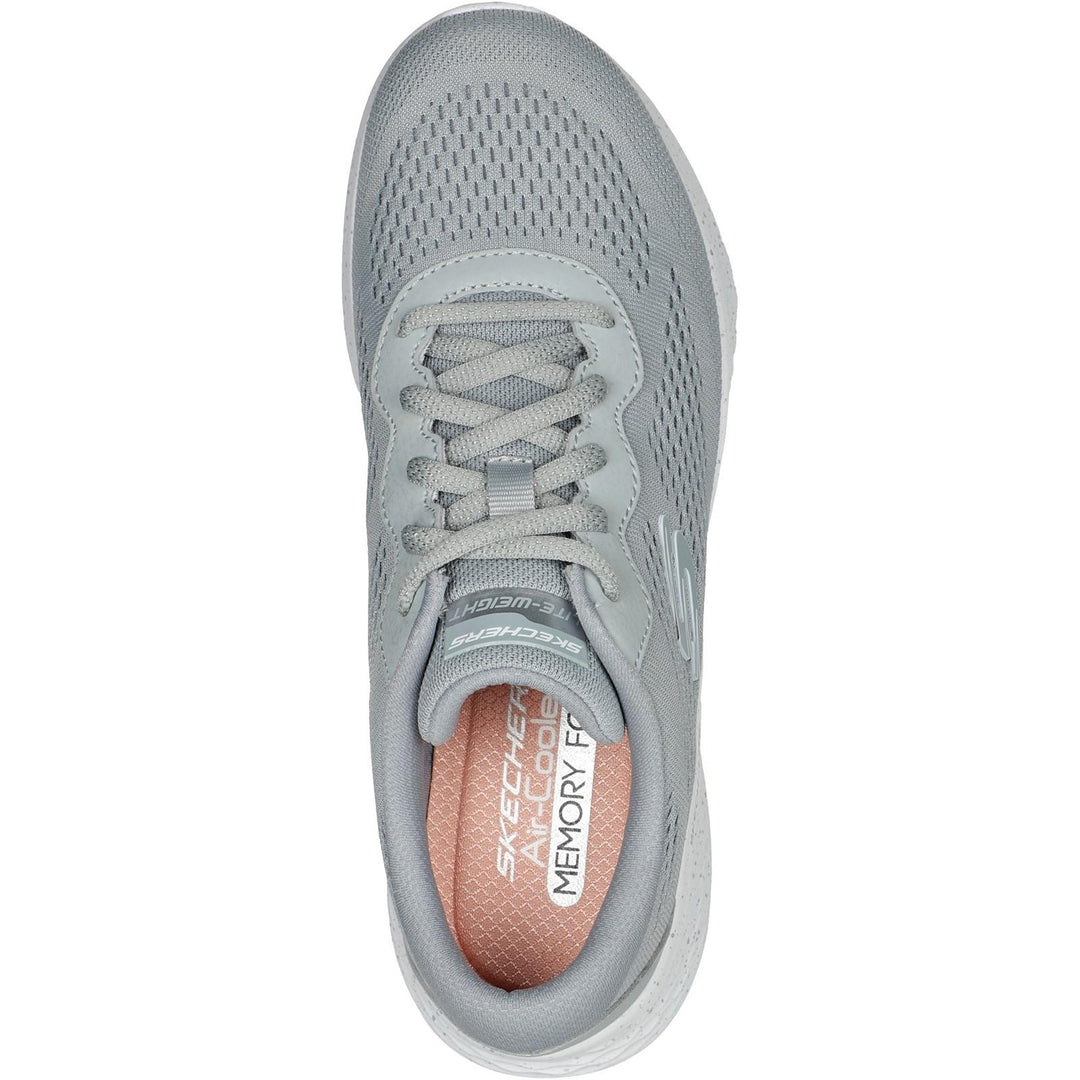 Women's Wide Fit Skechers 149991 Skech Lite Pro Perfect Time Trainers - Grey in Grey - Image 5