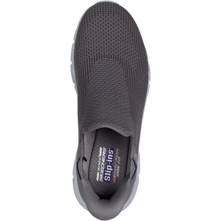 Men's Wide Fit Skechers 118306 Bobs Sport B Flex Frigid Edge Trainers in Black - Image 1