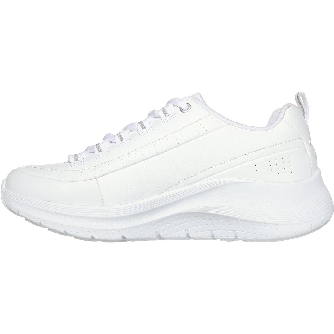 Women's Wide Fit Skechers 150061 Arch Fit 2.0 Star Bound Trainers in Black - Image 10