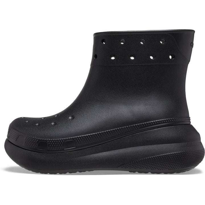 Women's Crocs 207946 Classic Crush Boots in Black - Image 1
