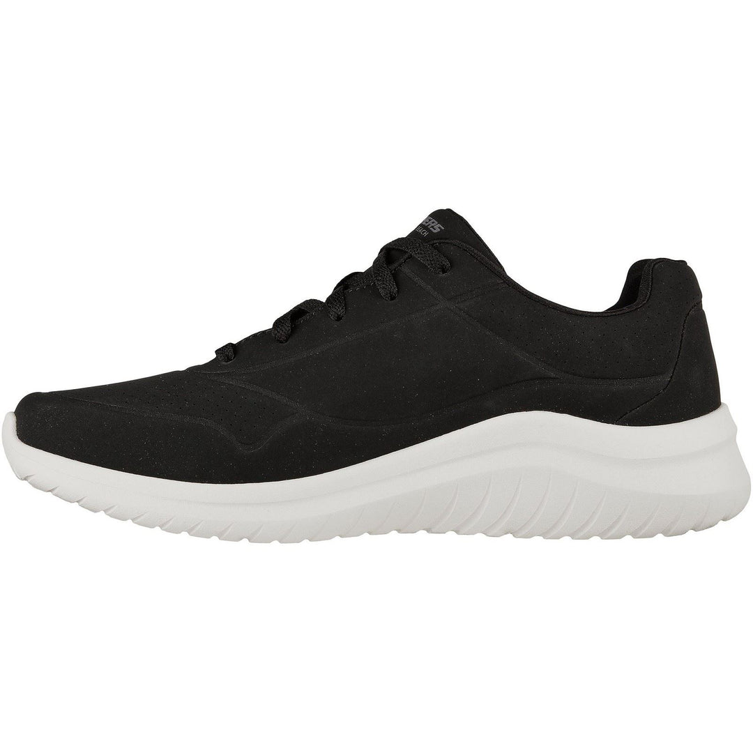 Men's Wide Fit Skechers 232209 Ultra Flex 2.0 Vicinity Trainers - Black/White in Black/White - Image 4