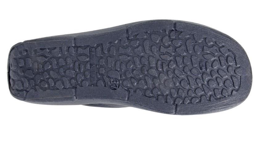 Womens Wide Fit DEK L706 Clogs in Black - Image 7