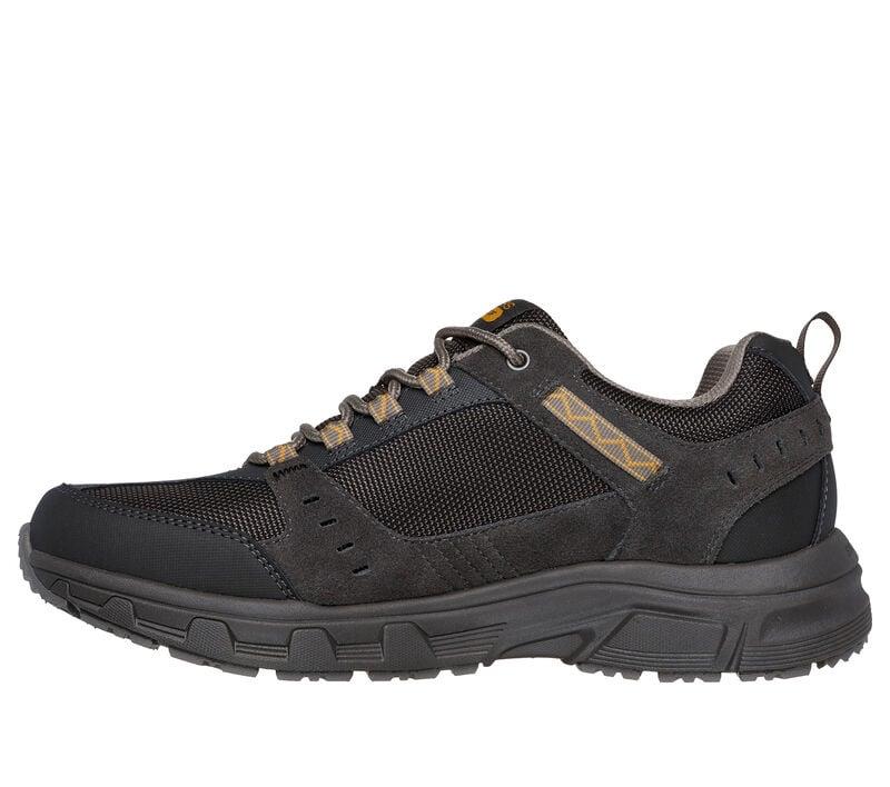 Men's Relaxed Fit Skechers 237386 Oak Canyon 100% Waterproof Trainers in Black - Image 9