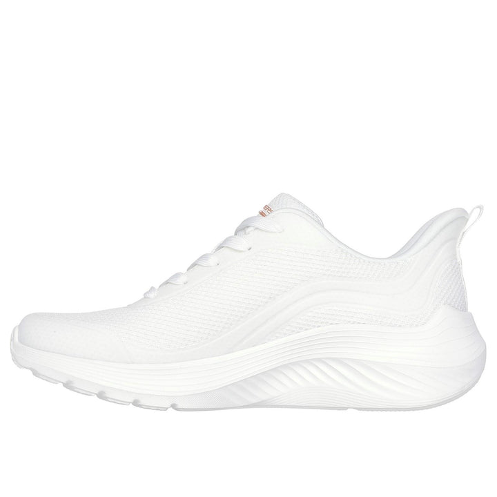 Women's Wide Fit Skechers 117483 Bobs Sport Squad Waves Still Wading Trainers in Black - Image 1