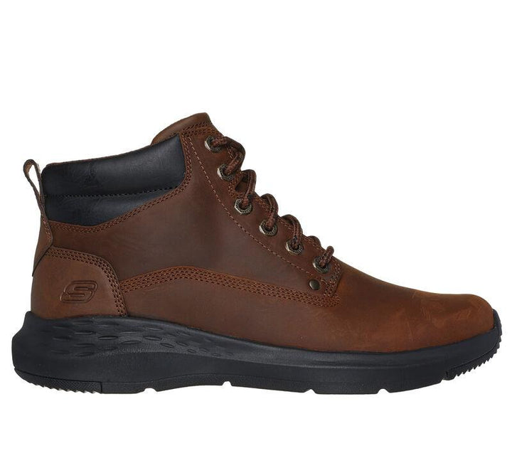 Men's Relaxed Fit Skechers 205175 Parson Ederic Boots in Black - Image 1