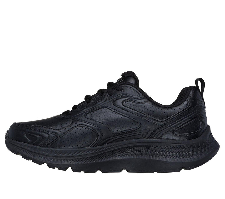 Women's Wide Fit Skechers 128613W Go Run Consistent 2.0 Sumpter Trail Trainers in Black - Image 1