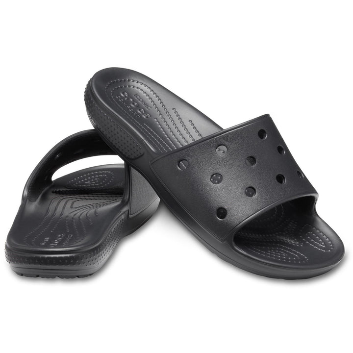 Women's Crocs 206121 Classic Slippers in Black - Image 1