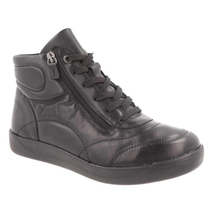 Women's Wide DB Fit Amber Ankle Zip Boots in Grey Suede - Image 1