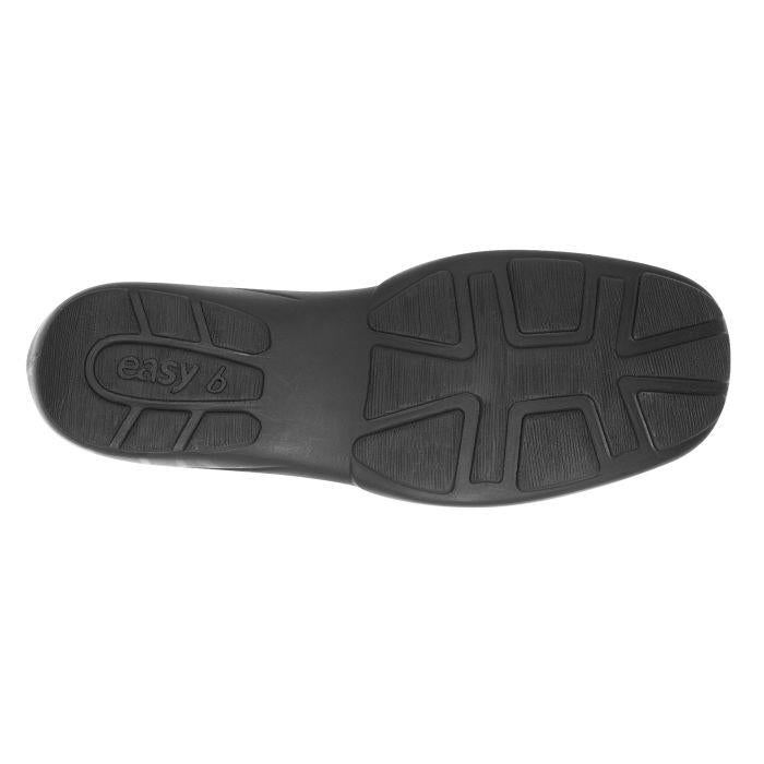 Women's Wide Fit DB Sleaford Boots in Black Lea / Stretch Pu - Image 1