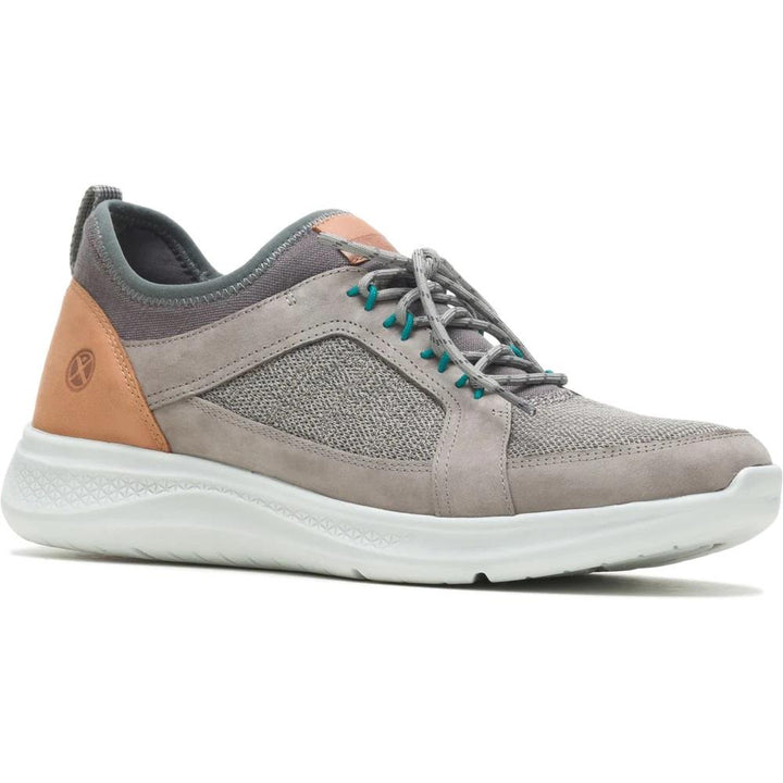 Men's Wide Fit Hush Puppies Elevate Trainers in Navy - Image 1