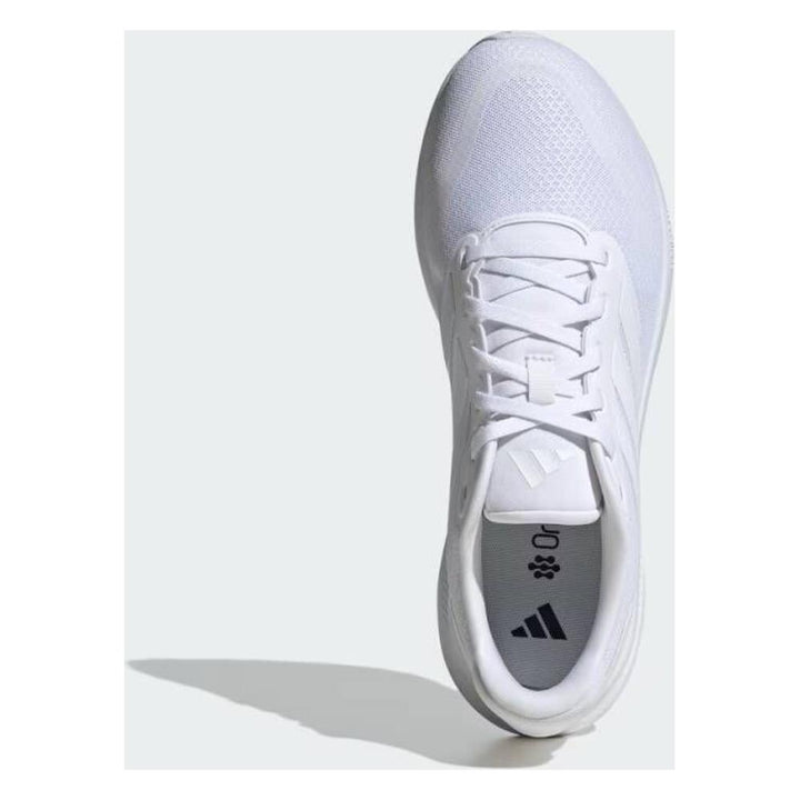 Men's Wide Fit Adidas Runfalcon 5 Walking/Running Trainers in Black/White - Image 1