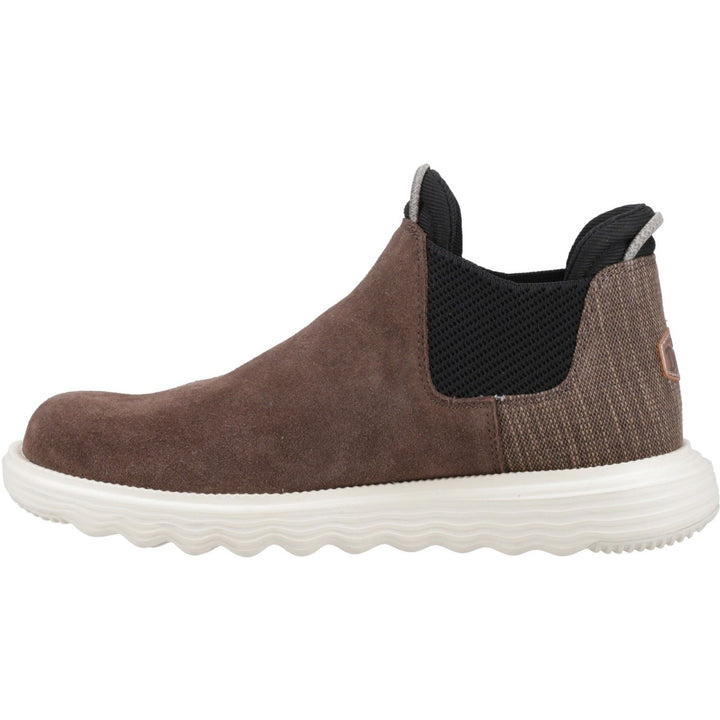 Women's Heydude 40389 Branson Ankle Boots in Coffee - Image 1
