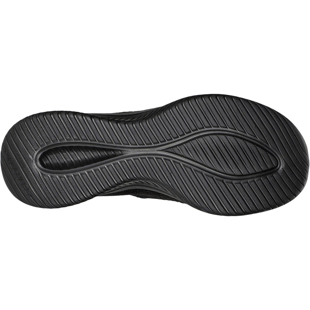 Women's Wide Fit Skechers 149708 Slip-ins Ultra Flex 3.0 Cozy Streak Trainers in Black - Image 6