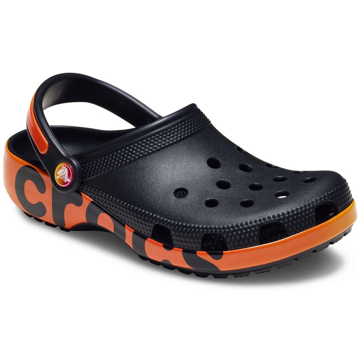 Women's Crocs 210732 Classic Reflector Clog Sandals in Black - Image 1