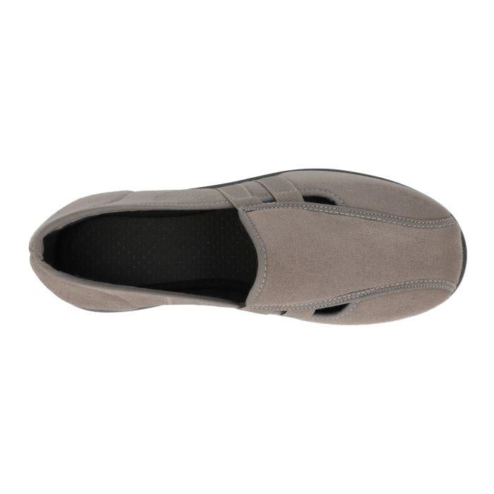 Women's Wide Fit DB Cat Shoes in Black Stretch Suedette - Image 10